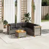 Image de VidaXL Salon de jardin - Gris