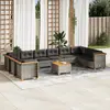 Image de Vidaxl Salon de jardin 11 pcs - Gris