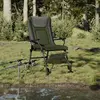 Image de vidaXL Chaise de pêche pliante - Vert