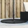 Image de VidaXL Poids de base parasol avec poignée - Noir