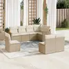 Image de VIDAXL Salon de jardin 8 pcs - Beige
