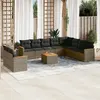 Image de vidaXL Salon de jardin 11 pcs