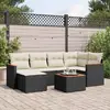 Image de vidaXL Salon de jardin 7 pcs