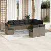 Image de VidaXL Salon de jardin - Gris