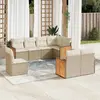 Image de Salon de jardin VIDAXL - 8 pcs - Beige