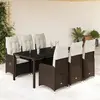 Image de vidaXL - Poly rotin - Marron