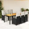 Image de vidaXL Ensemble de bistro de jardin 7 pcs