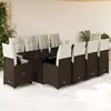 Image de VIDAXL vidaXL Bistro jardin 11 pcs