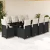 Image de vidaXL Ensemble de bistro de jardin 11 pcs