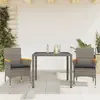 Image de VidaXL Ensemble à manger de jardin - Gris