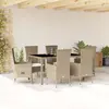 Image de Ensemble à manger VIDAXL - Beige