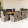 Image de vidaXL Ensemble à manger 11pcs