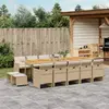 Image de VIDAXL Ensemble à manger de jardin 15 pcs