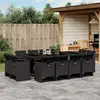Image de vidaXL Ensemble à manger de jardin 13 pcs