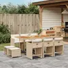 Image de VidaXL Ensemble Salon de Jardin Poly Rotin