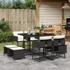 Image de vidaXL - Noir Poly rotin