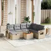 Image de VIDAXL Salon de jardin - 8 pcs - Mélange beige