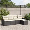 Image de vidaXL Salon de jardin 5 pcs