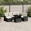 Image de VIDA XL Salon de jardin 8 pcs avec coussins