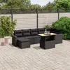Image de vidaXL Ensemble de jardin 8 pcs avec coussins