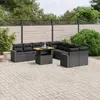 Image de vidaXL - Salon de jardin 11 pcs