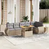 Image de vidaXL Salon Modulaire 7 pcs - Beige