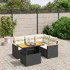 Image de VIDA XL Salon de jardin avec coussins 5 pcs