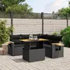 Image de vidaXL Salon de jardin 6 pcs