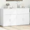 Image de VIDAXL Buffets 2 pcs - Blanc