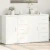 Image de vidaXL Buffets 2 pcs 60x31x70 cm Blanc