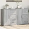 Image de vidaXL Buffets 2 pcs Sonoma Gris