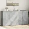 Image de vidaXL Buffets 2 pcs Gris Béton
