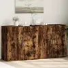 Image de VIDAXL Buffets 2 pcs chêne fumé 79x38x80 cm