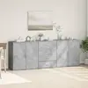 Image de vidaXL Buffets 3 pcs - Gris béton