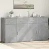 Image de vidaXL Buffets 2 pcs - Gris béton