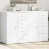 Image de vidaXL Buffets 2 pcs 59x39x80 cm - Blanc