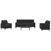 Image de vidaXL Ensemble de canapés 3 pcs