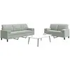 Image de vidaXL Canapés 2 pcs - Velours