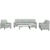 Image de VidaXL Ensemble 4 pcs Velours