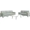 Image de VidaXL Ensemble 2pcs - Tissu Velours