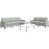 Image de VIDAXL Ensemble 3 pcs - Gris clair
