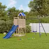 Image de vidaXL Aire de jeux bois massif