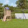 Image de vidaXL Aires de jeux bois massif