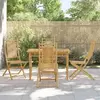 Image de vidaXL Chaises pliables de jardin en bambou