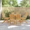 Image de vidaXL Chaises de Jardin Pliables - Bambou