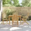 Image de vidaXL Chaise de jardin pliante - Bambou