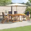 Image de vidaXL Ensemble Jardin Acacia Solid