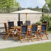 Image de vidaxl Ensemble 9pcs - Acacia