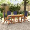 Image de VidaXL Ensemble jardin 5 pièces - Textilène