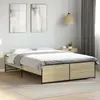 Image de vidaXL Cadre de lit sans matelas chêne sonoma 140x190 cm